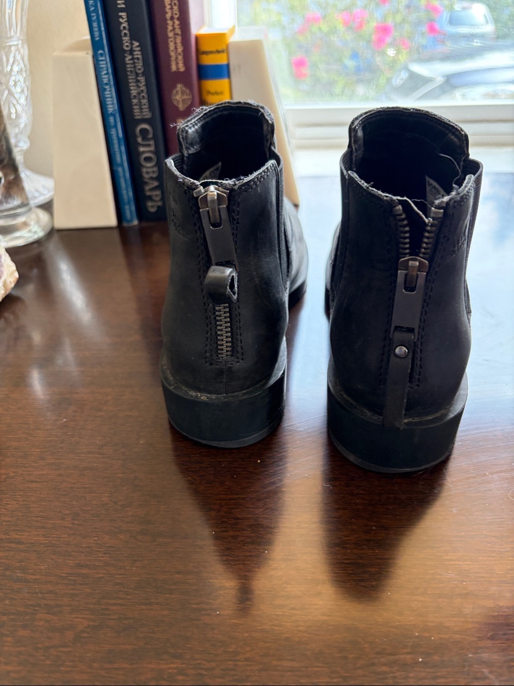 Sorel Black Chelsea Lug Ankle Boots - Picture 3 of 4
